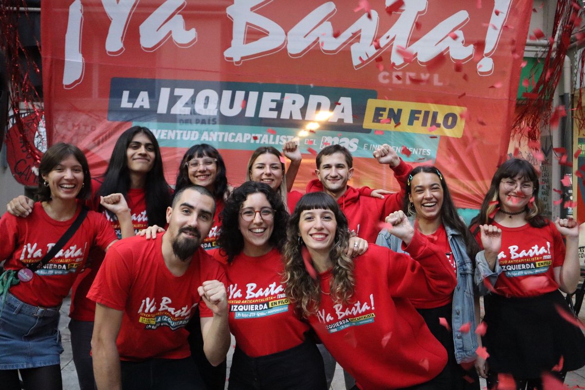 SE PRESENTÓ LA LISTA 7 DEL ¡YA BASTA! A CENTRO, CONSEJO Y JUNTAS DE CARRERA

Dump del acto de presentación de la lista 7.🚩

✊🏼Para salvar filo es hora del ¡Ya Basta! La juventud anticapitalista del Nuevo MAS.