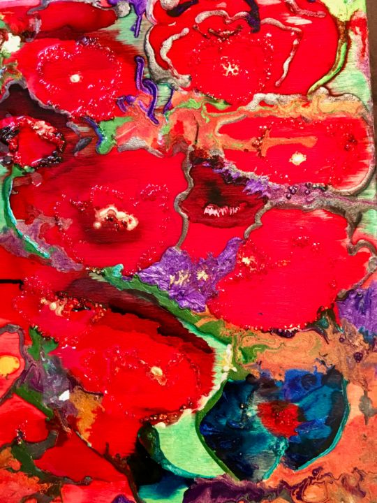 SCohen2259's tweet photo. Art of the Day! "Abstract poppies". Buy at: https://t.co/TeU0lNHz1u https://t.co/RhDUXAmUIy