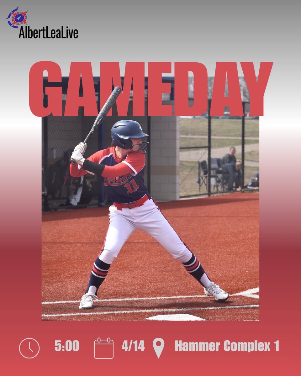 <a href="/Big9Conf/">Big 9 Conference</a> High School Girls Softball 🥎

Winona 🆚Albert Lea 
📍Albert Lea, MN
🏟️Albert Lea Hayek Field
🕔5 P.M. Varsity 
📻Power 96
💻AlbertLeaLive.com