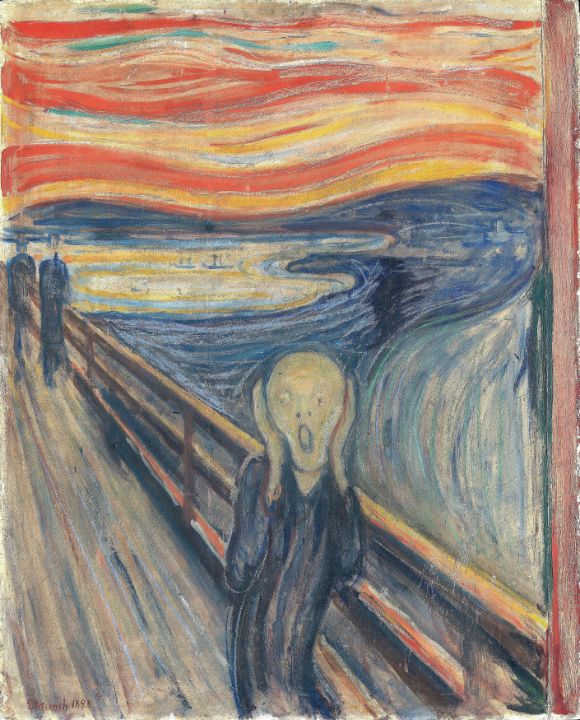 876dennis's tweet photo. Art of the Day! "Edvard Munch the scream". Buy at: https://t.co/Bp7kWdPwJf https://t.co/Uow0BzvNaL