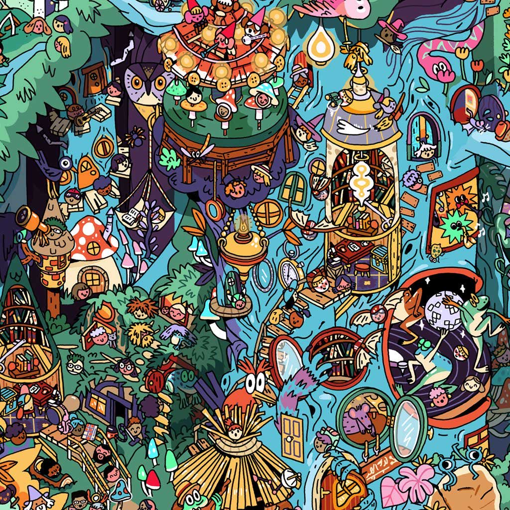 DebraDianeParr's tweet image. Explore a whole civilization hidden among the foliage in Arboreal Acreage! #TwoDotsScavengerHunt socialpoint.es/games/two-dots #twodots