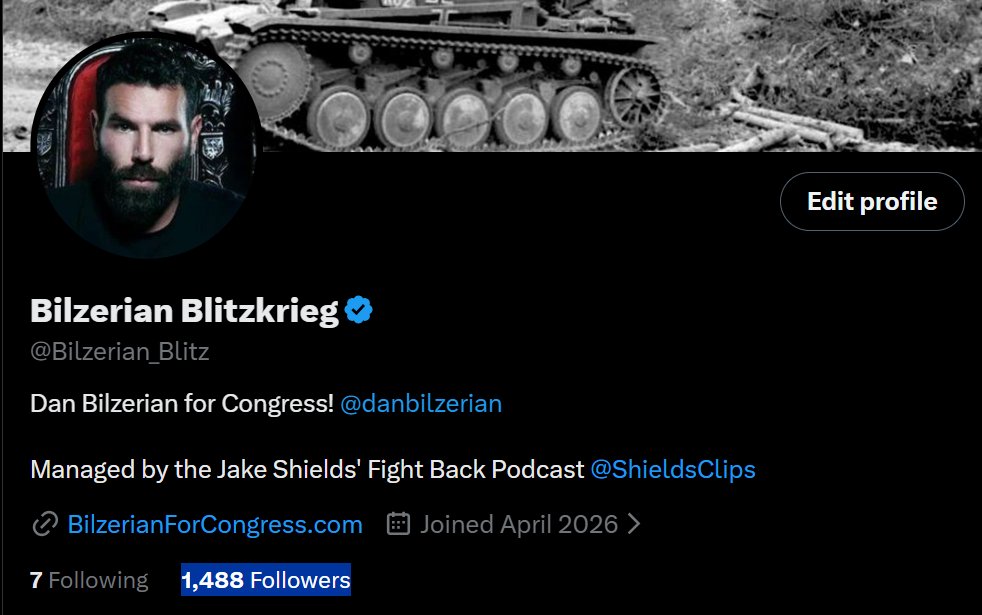 Bilzerian Blitzkrieg tweet media