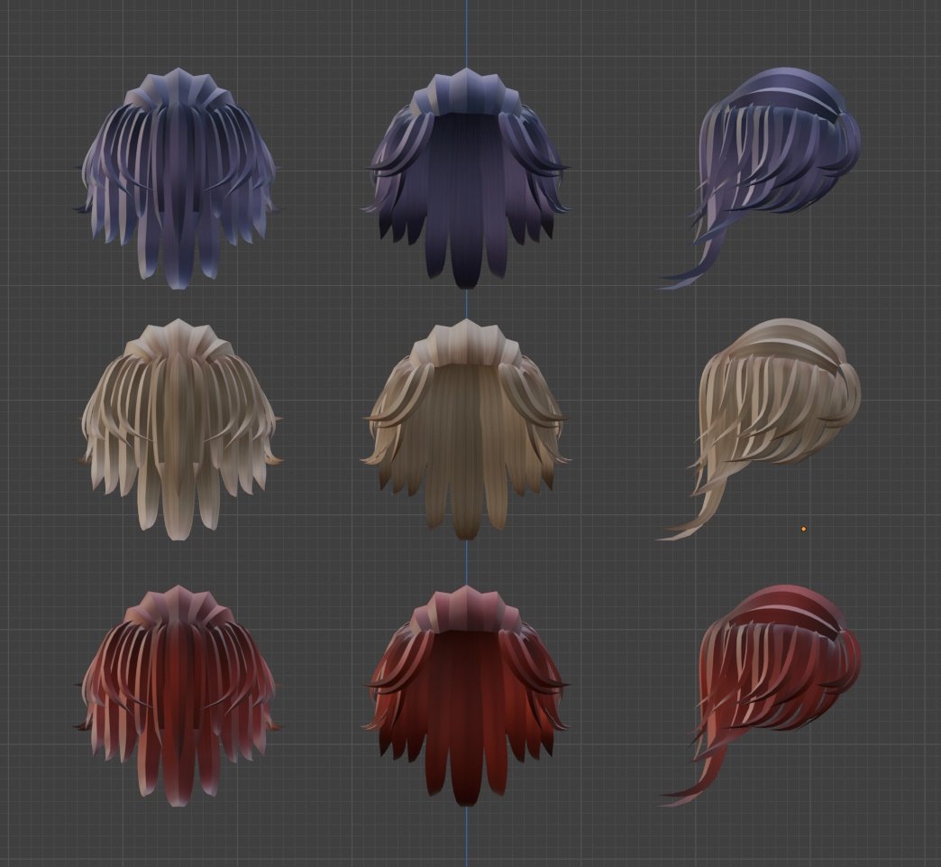 0fhn73214's tweet image. Elevate your UGC with my hair designs Carefully crafted for quality and performance.

Available in multiple variations.
more info cek on my profile ;
#Roblox #RobloxHair #RobloxUGC #RobloxDev #RobloxDesign #hairdesigner #robux