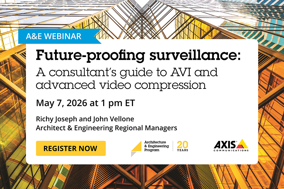 CdnConsultEng's tweet image. Join us next month for @AxisIPVideo's newest webinar! Register for FREE right here: us02web.zoom.us/webinar/regist…

#engineeringnews #CCEmag #security