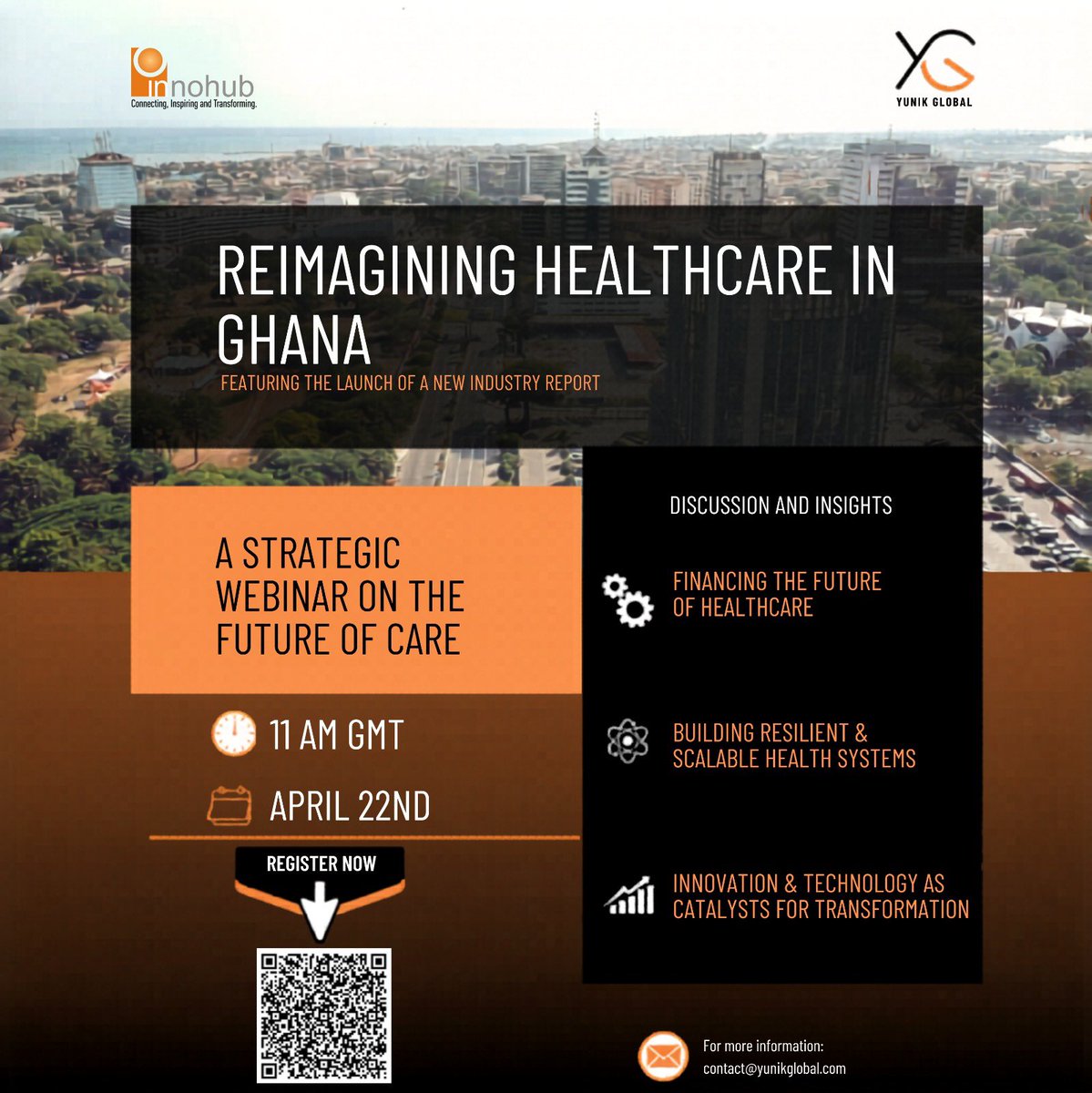 InnohubConnect's tweet photo. Reimagining healthcare in Ghana requires more than just conversations: it demands collaboration, innovation, and bold thinking...

Read more: https://t.co/IFPctrwYqX https://t.co/IyEVTpZuJ5