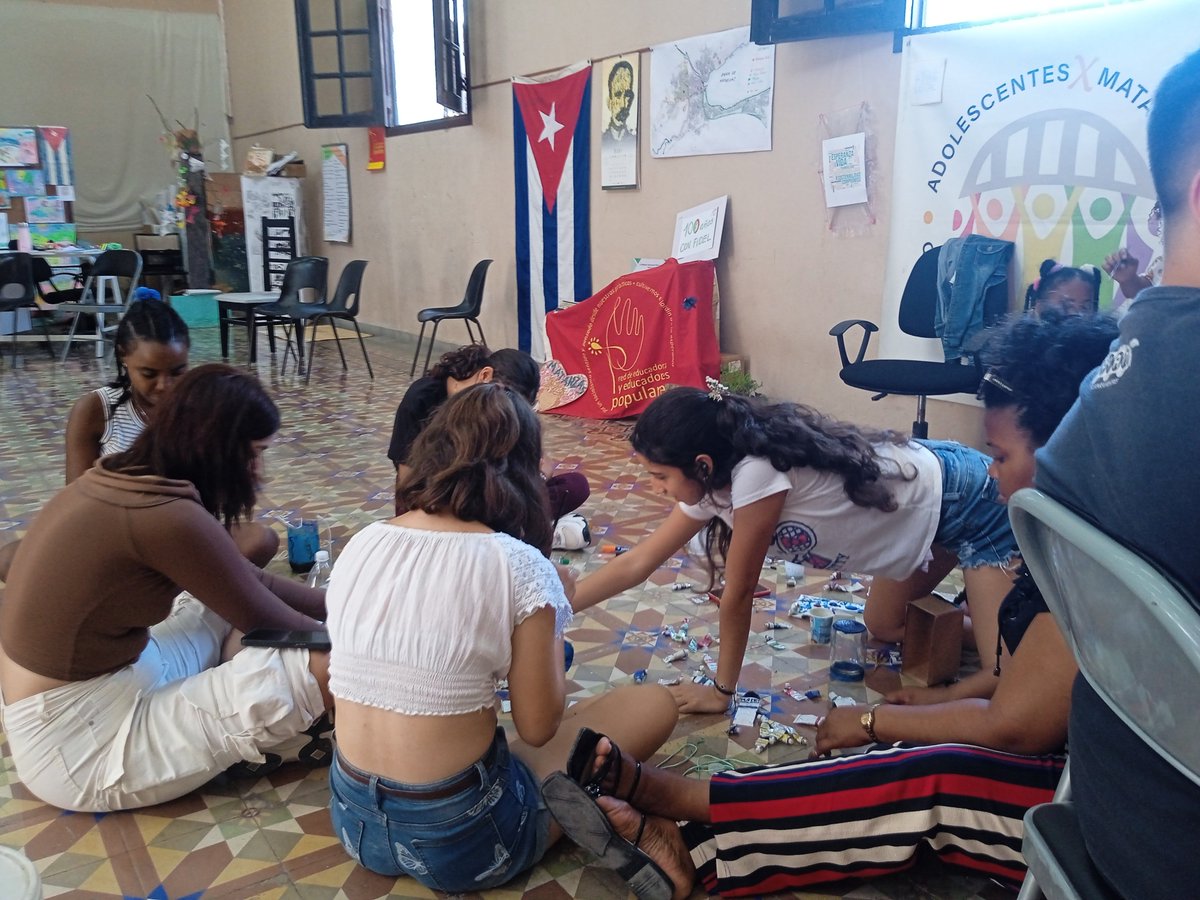 Adolescentes por Matanzas aprovechan Talleres de Primavera en Semana de la Victoria 

#MatancerosEnVictoria
#GirónEsHoy