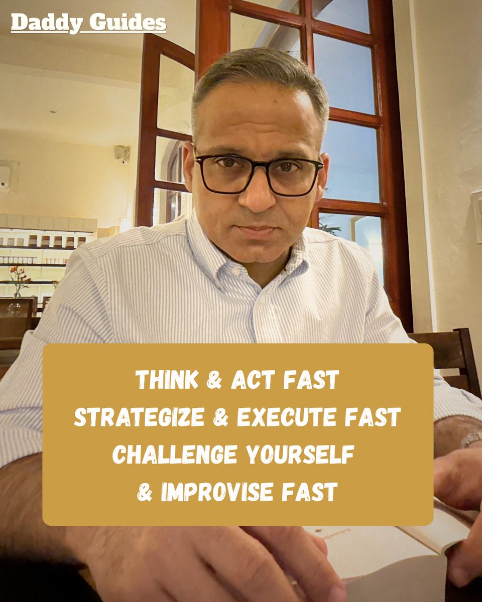 nishantchat's tweet image. Remember we all get opportunities depending on our efforts and our skills.. If you want more opportunities then work more on your efforts and skills 

#daddyguides #lifelessons #improveyourself #actfast #challengeyourself