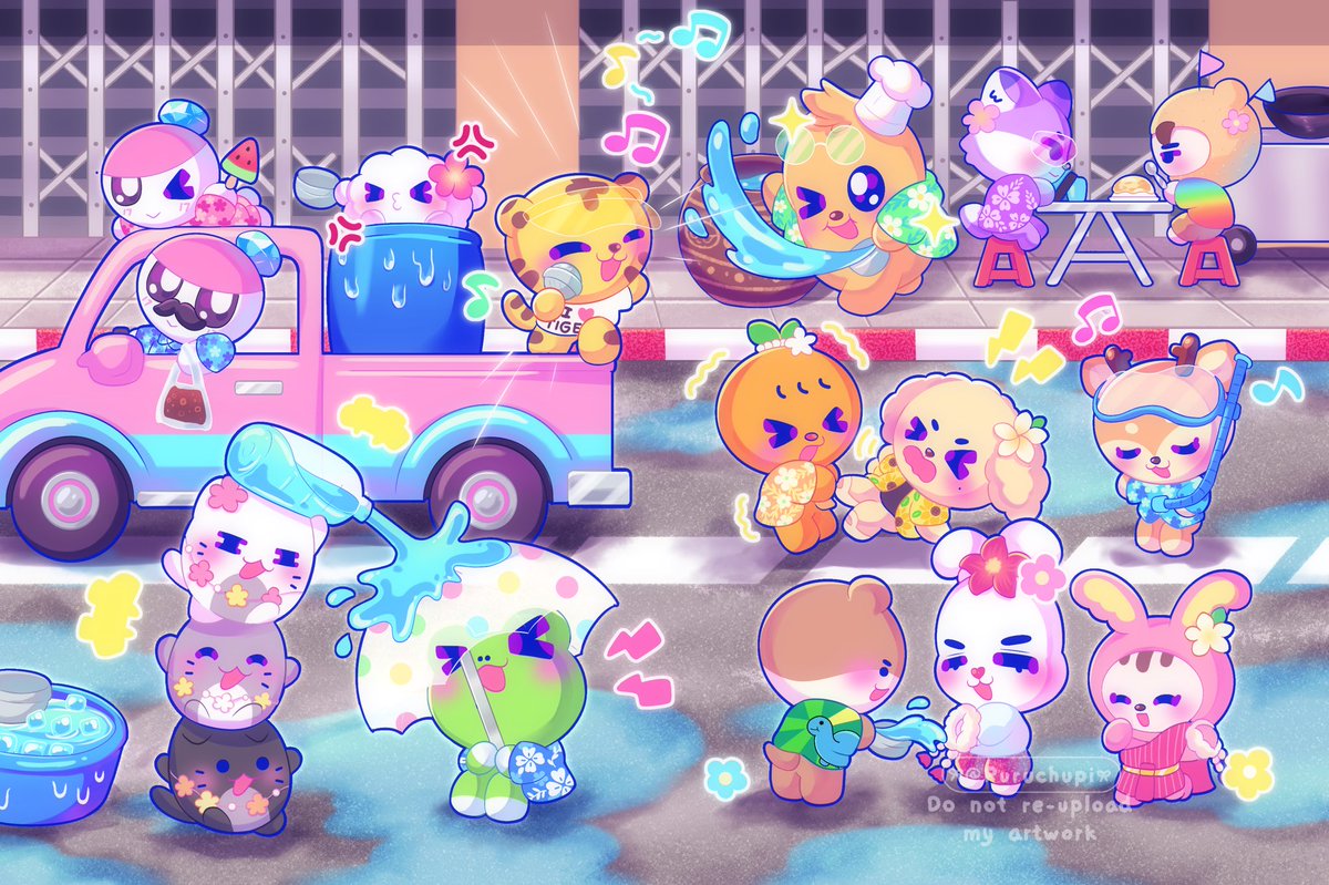 Happy Songkran Day (💦🌺🍉) ver. Miniteen

#SEVENTEEN #세븐틴
#seventeenfanart