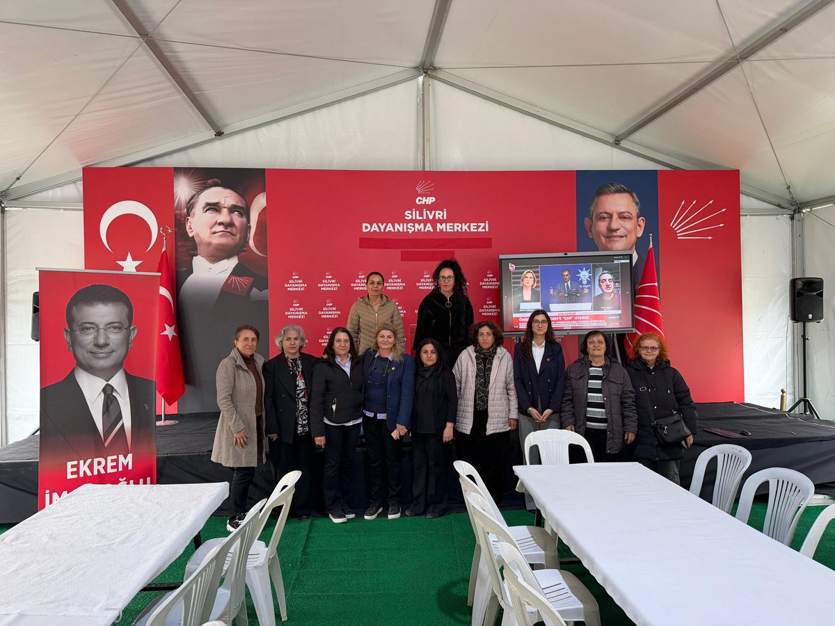 Haksızlığa karşı susmamak, adaletsizliğe boyun eğmemek için Kartal İlçe Örgütü olarak Silivri’de nöbetteyiz.

Hukukun üstünlüğünü, halkın iradesini ve adalet talebini savunmaya; dayanışmayı büyütmeye kararlılıkla devam ediyoruz.