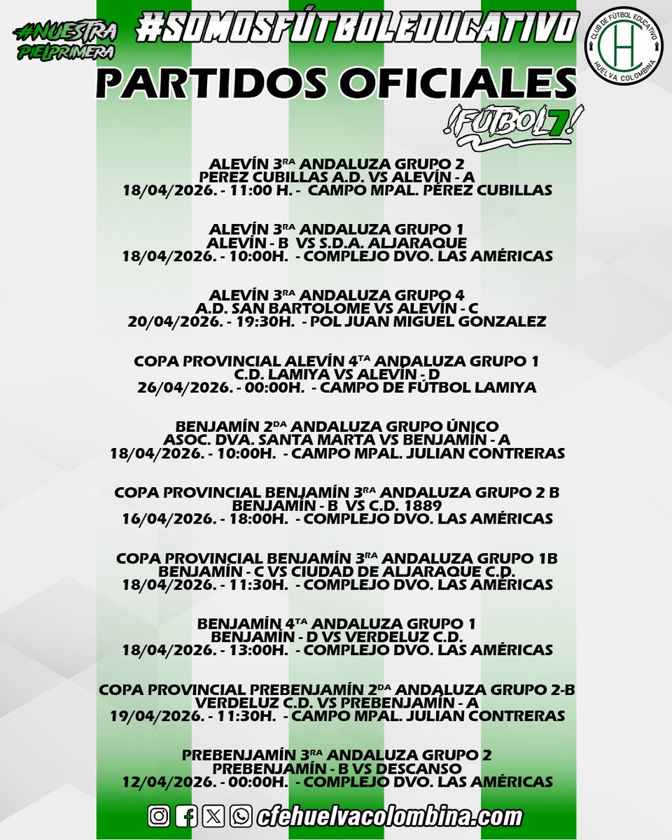 C.F.E. Huelva Colombina tweet media