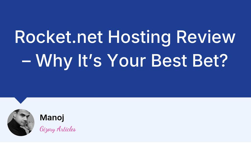HeartofManoj's tweet image. Discover why Rocket.net Hosting is changing the game—speed, security, and stellar support wrapped into a single package. 

Read our review and see why it’s the smart choice for your next project!

Read more 👉 lttr.ai/AqHWu

#Rocket #WebHosting #WordPress
