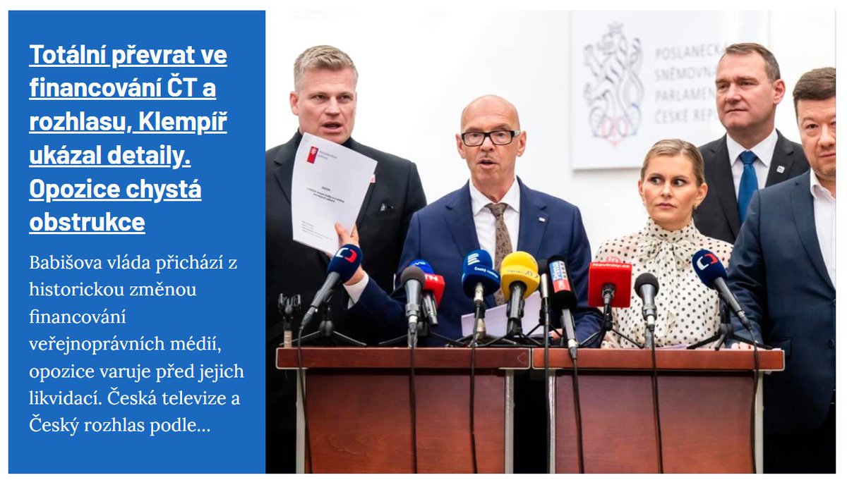 Radek Bartoníček tweet media