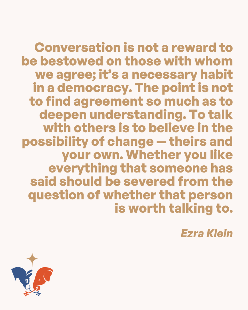 Conversation is not a prize for people who already agree with us. It’s one of the ways we love our neighbor.

In a tense moment, it can feel righteous to write people off, mute them, mock them, or keep score. But understanding is not compromise, and listening is not surrender.