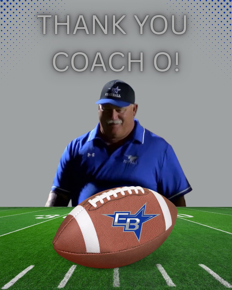 Thank you, Coach Olwin!

After 6 great seasons, Coach Olwin has stepped down as the Head Football Coach at Edon. We are so grateful for his time and leadership.

Coach, we appreciate everything you did for the program here at Edon. Thank you!