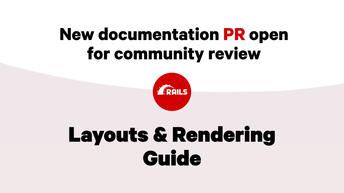 Ruby on Rails tweet media