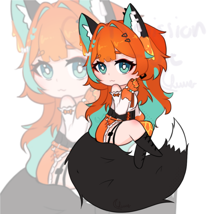 Luneko 🌙🐾 Pre-debut | Coms Open on Vgen💜 tweet media