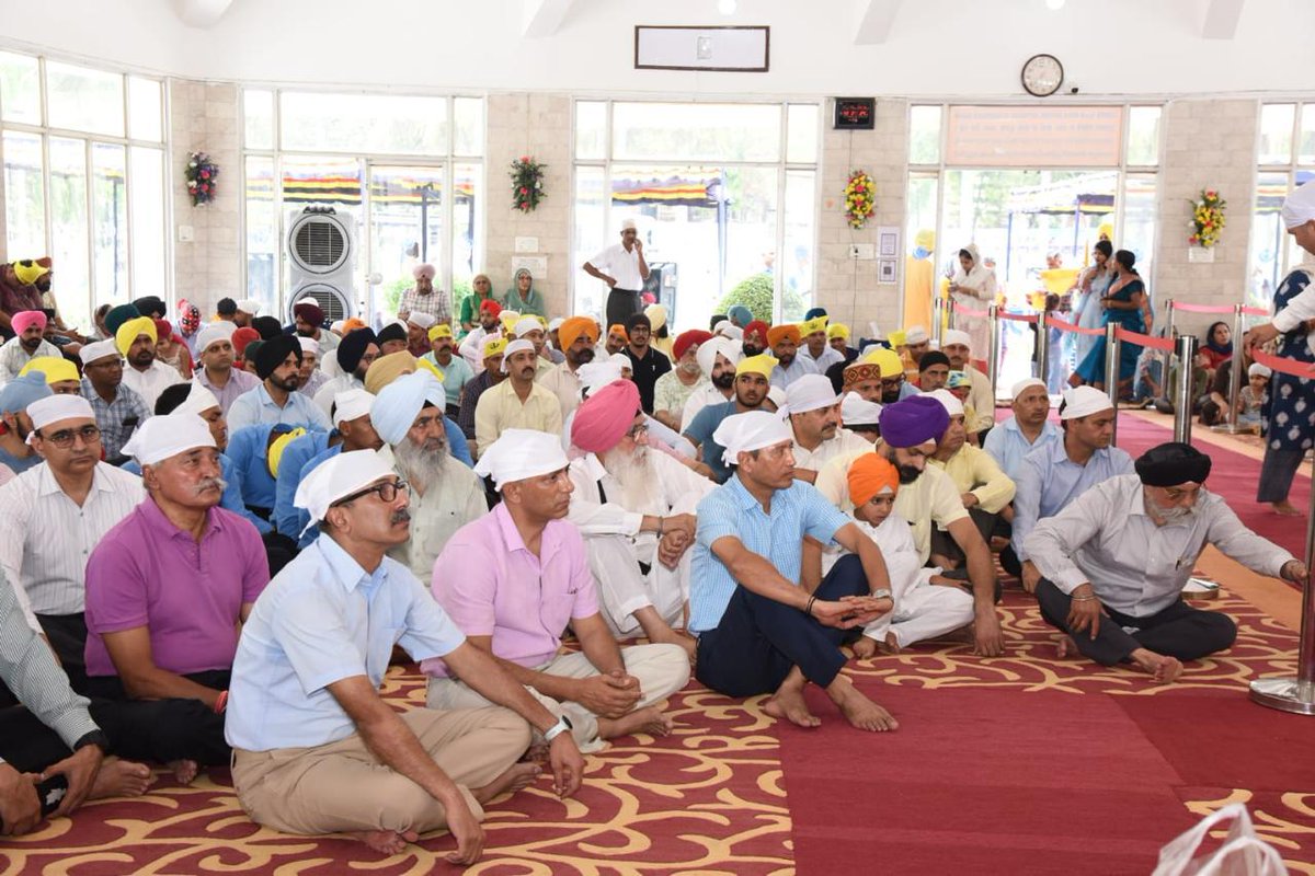 dprohyd's tweet image. A special congregation was held at #MCEME Gurudwara in Secunderabad on the auspicious occasion of Vaisakhi on 14 Apr 2026. The sangat witnessed Gurbani Kirtan, Samapti Shri Akhand Path &amp;amp; Ardas, invoking blessings for peace, harmony &amp;amp; Sarbat Da Bhala.

#UnityinDiversity
#ARTRAC