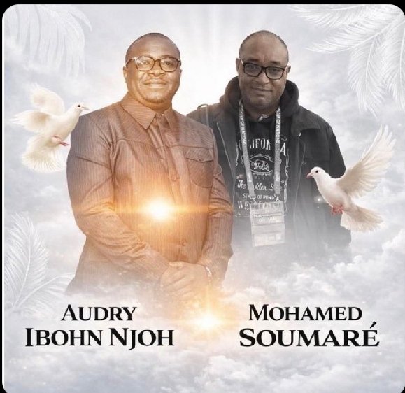 AidaraSherif's tweet image. Voici 2 journalistes morts dans leur chambre lors de cette #CAN2025 au Maroc.
Ils dénonçaient la corruption de cette compétition où tout avait été fait pour donner le trophée au Maroc.
#Justice pour
#MohamedSoumaré et
#AudryIbohnNjoh.
Le #Cameroun &amp;amp; le #Mali doivent enquêter 🙄