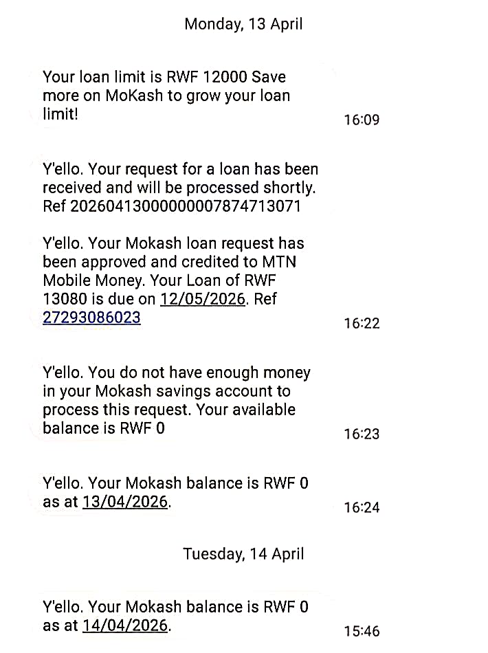 YProvidence2's tweet photo. @MTNRwanda MURAHO EJO NATIRIYE AMAFARANGA MUNYEREKA KO YAJE NDEBYE KURI ACCOUNT YA MO CASH NANUBU NI 0 UBWO NDABONA GUTE? https://t.co/Ji61czqpS6