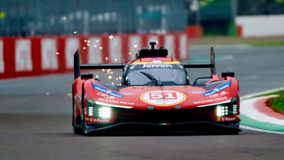 FerrariHypercar's tweet image. Guess who's back in town?
A busy day of testing at Imola as the season officially begins with the Prologue.

#FerrariHypercar #WEC