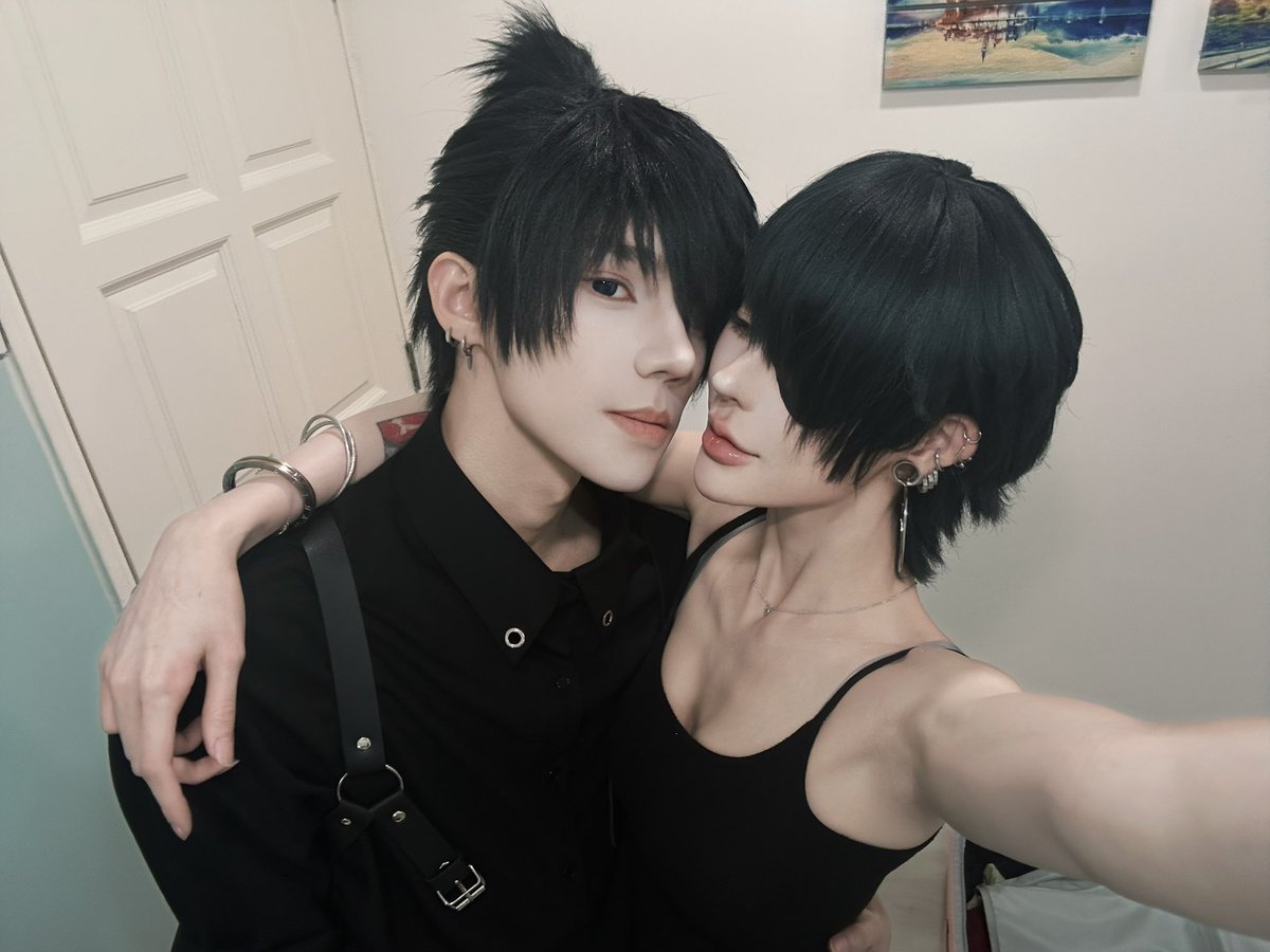 djharuharuka's tweet image. Aki &amp;amp; Himeno 🩵
#Chainsawman #CSM #Aki #Himeno