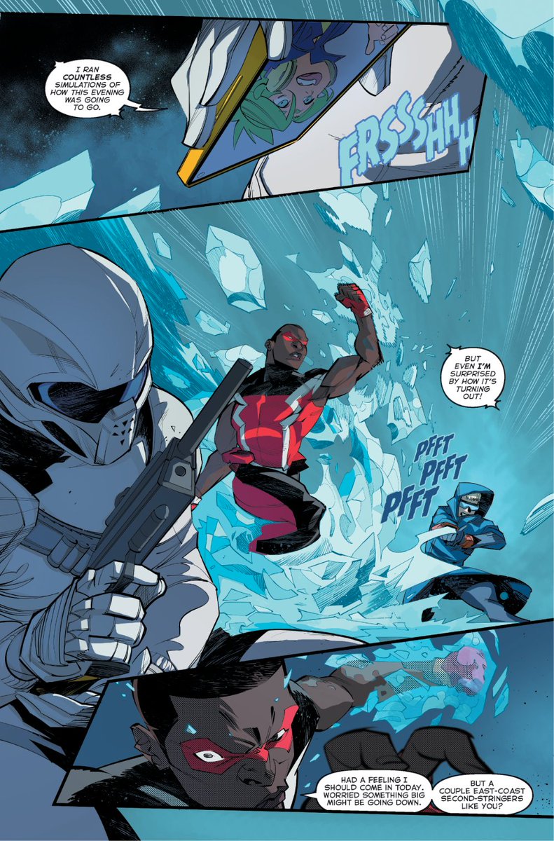AltruistComics's tweet photo. This action packed conclusion to the second arc is LIVE on Kickstarter!

Join @EndigoMaster, @AndrRisso1, @ZychelFran, @LetteringBear, and @RandyStoneCotW, with main cover by @MarcusDauntless for Bullet Adventures #8.

https://t.co/nnHYwa6jLW https://t.co/pfSgR8LMdf