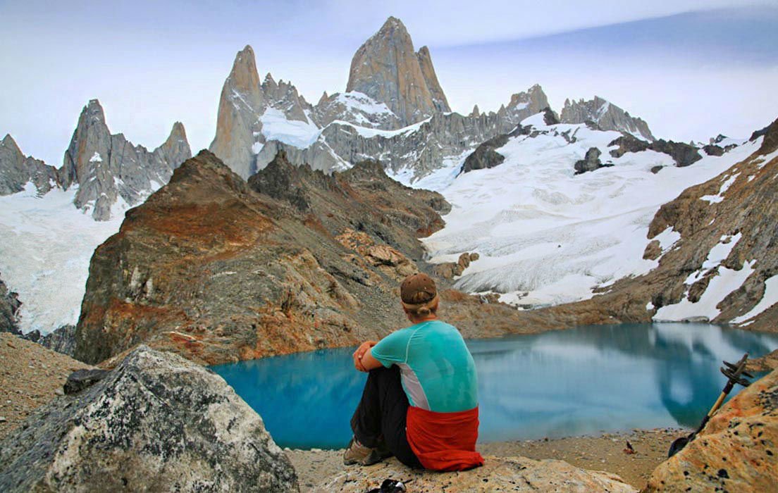 ExplorJourneys's tweet photo. Our tours in El Chalten: A THRILLING TREKKING EXPERIENCE TO ADMIRE THE COLOSSAL MOUNT FITZ ROY AND THE SCENIC MAJESTY OF THE ANDES

Ready your trekking boots and be prepared for a memorable experience in one of Patagonia's most scenic and awe-inspiring locations. This full-day trip will see you trekking through lush forests and azure-tinted lagoons. And, for the grand finale: a sweeping view of massive Mount Fitz Roy and Laguna de los Tres (Lagoon of Three). This famous lagoon takes its name from the three peaks that can be seen from the shore: Fitz Roy, Poincenot, and Saint-Exupery. This last granite giant was, in turn, named after famous French writer Antoine de Saint Saint-Exupery, best remembered for his classic  'The Little Prince '. 

We'll also trek to one of the favorite spots of many photographers: Laguna Capri, where you'll have the opportunity to capture amazing images of crystal blue waters with the dramatic backdrop of the Andes mountain range.

After an exciting day of trekking and exploring, we'll make our way back to town, with our camera fully-loaded with awe-inspiring pictures and our newly-formed memories of the unique natural beauty we have witnessed.

This is a full-day private tour and includes lunch-box and bottled water.

@ExplorJourneys #ArgentinaVacation #ArgentinaTour #ArgentinaTrip#ChaltenVacation#MountFitzRoyTrekking#LagunaCapriTrek#LagunaDeLosTresTrekking