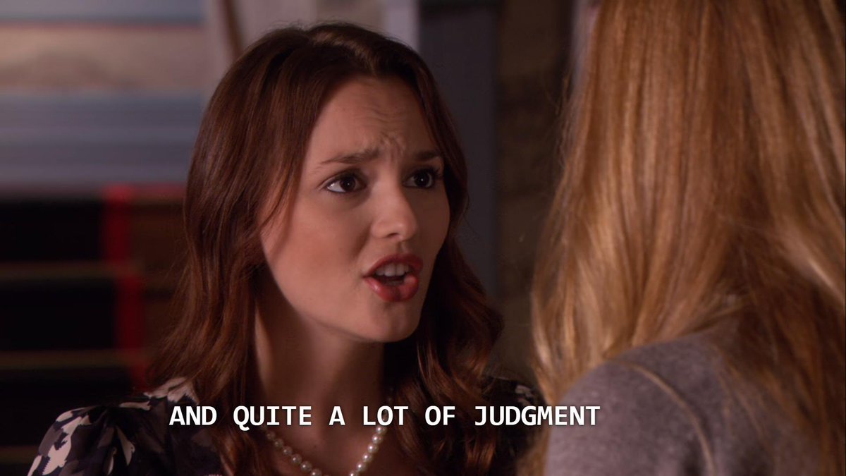 Gossip Girl out of context tweet media
