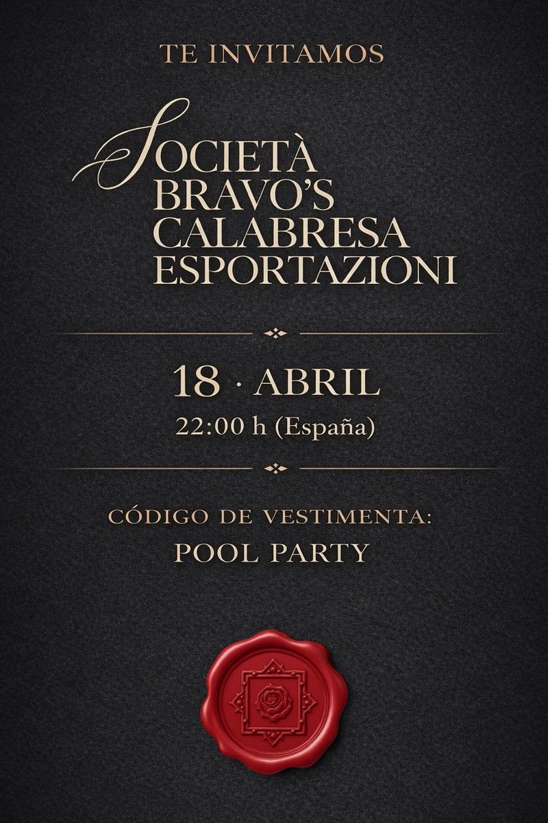 1992Stanza's tweet photo. Este sábado, 18 de abril, hay una cita que no pasa desapercibida.

📍 Società Bravo’s Calabresa Esportazioni - Cittanova

🇪🇸 22:00 h
🇺🇸 16:00 h
🇻🇪 16:00 h
🇨🇴 15:00 h
🇪🇨 15:00 h
🇲🇽 14:00 h
🇨🇱 17:00 h
🇦🇷 17:00 h https://t.co/cRsoyNaxOc