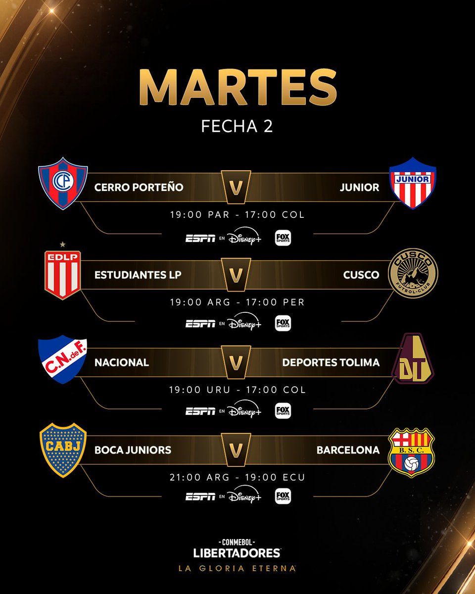CONMEBOL Libertadores tweet media