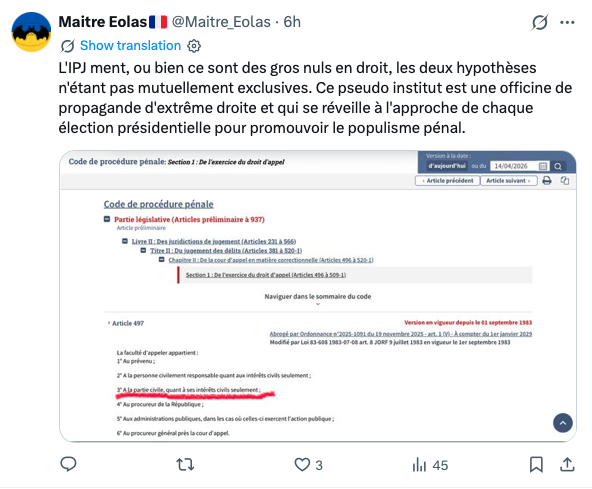 Pierre-Marie Sève tweet media