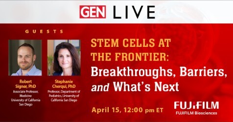 GENbio's tweet image. Explore the future of stem cell research! Join top experts for GEN Live: "Stem Cells at the Frontier" on April 15, 2026. Free webinar, register now: hubs.li/Q049TDsp0 #StemCells #Aging #Diabetes #DrugDevelopment #ParkinsonsDisease