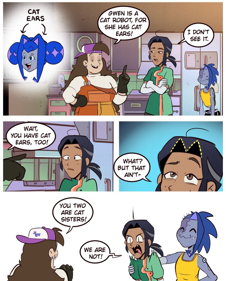 MoringmarkMark's tweet image. Wait, It’s All Cats? #knightsofguinevere #kog
