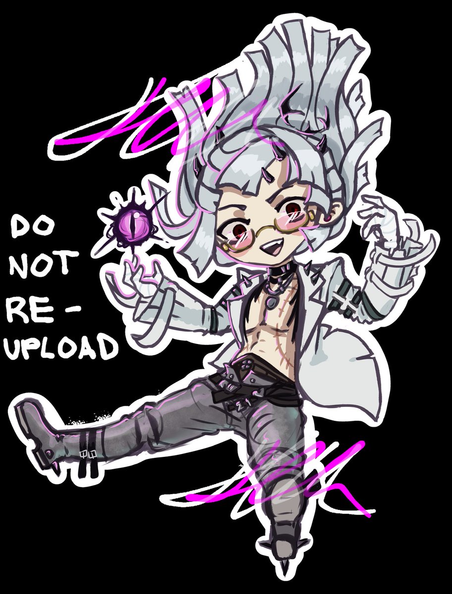 denkidoesstuff's tweet image. Making keychains for this soon. Would you buy one? 💜💜💜

#Farlight84 #farlight84fanart #beau