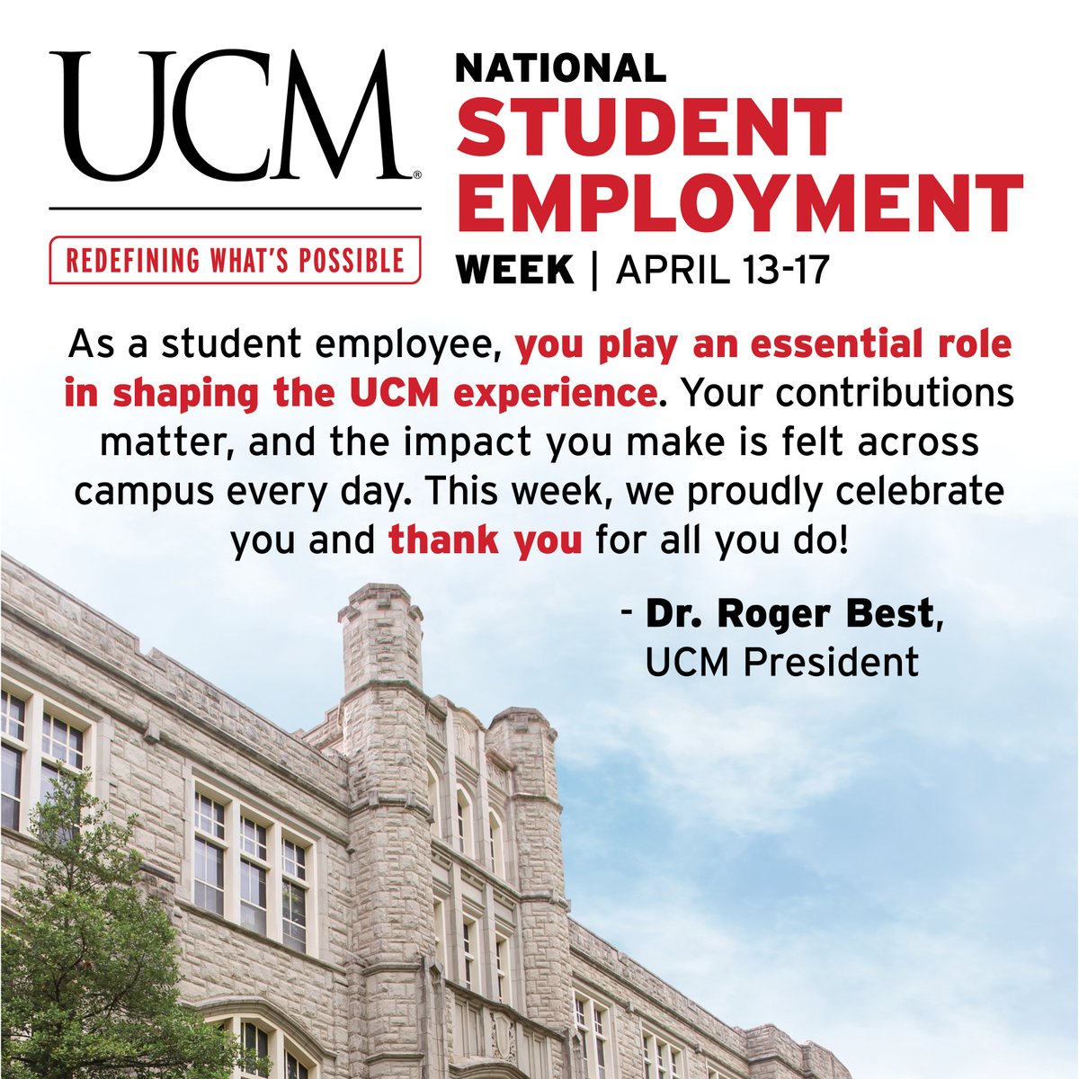 University of Central Missouri tweet media