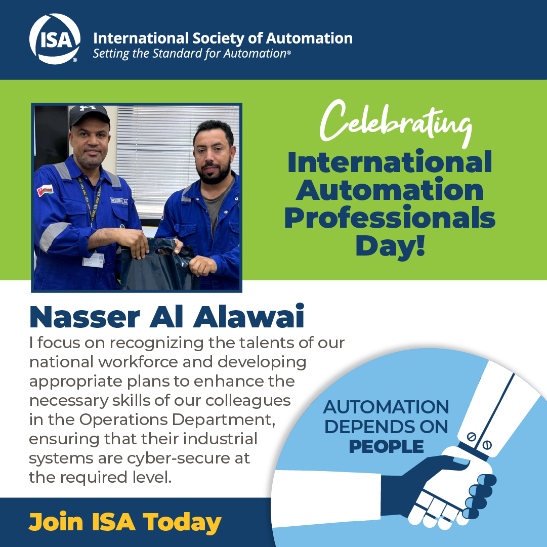 automation_com's tweet image. Testimonials just like these are what we are looking for when we celebrate #IAPD! Are you an #automation professional, or did an automation professional make an impact in your life? Tell us all about them! 🧡

Don't forget to use #AutomationProDay or #IAPD in your post so we see