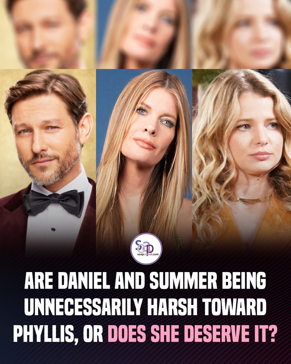 soapcentral's tweet image. Does she deserve it ? Let us know below 👇
#YR #YoungAndRestless