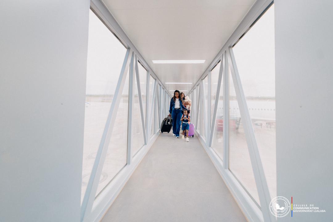 Newscd15's tweet image. #Lualaba : Kolwezi se dote d'une passerelle d'embarquement, une première en République démocratique du Congo.