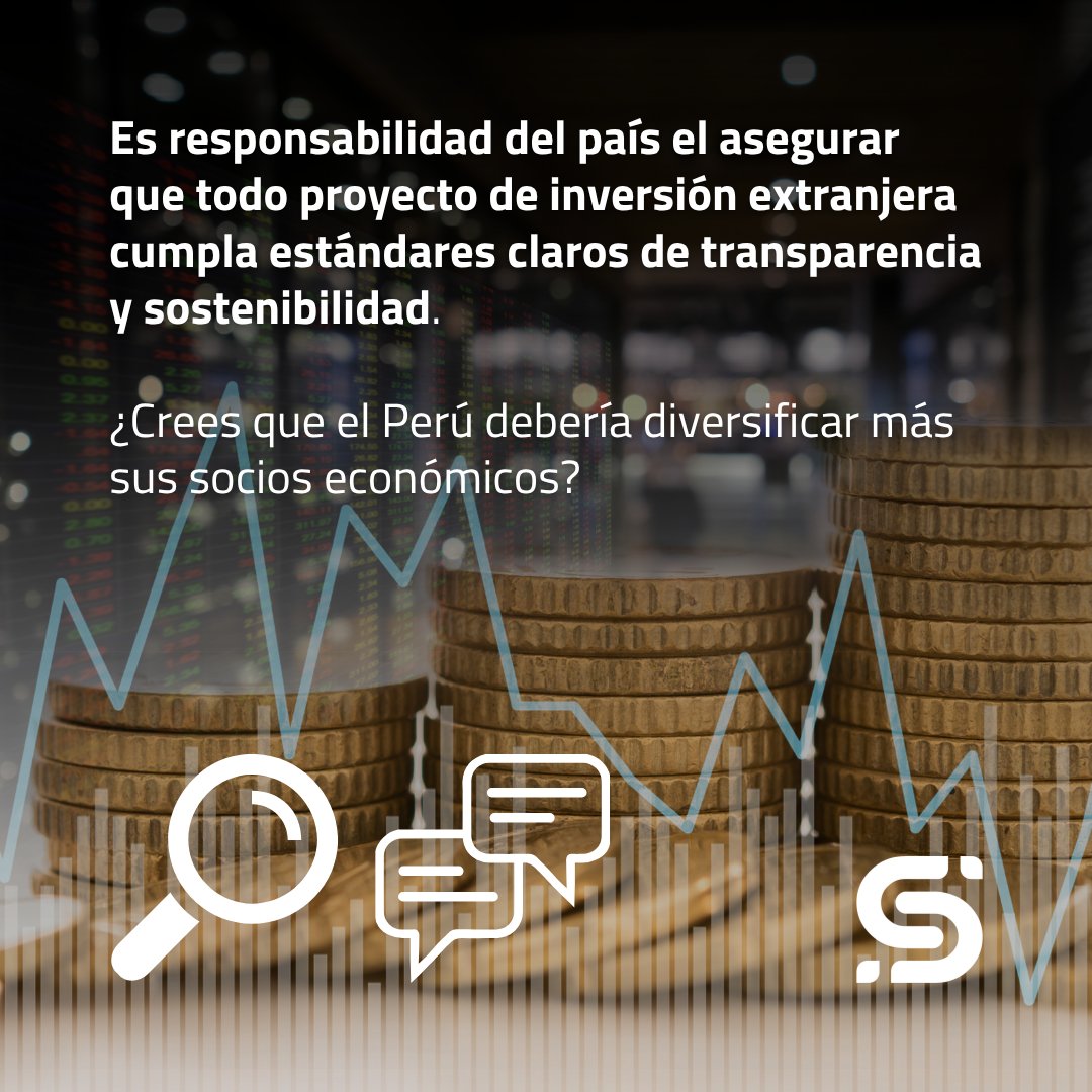red_semilla's tweet photo. China es el principal socio comercial del Perú y su presencia crece en minería, infraestructura y energía. La inversión extranjera impulsa la economía, pero cuando un solo socio concentra tanto peso, surge una pregunta clave: ¿diversificamos lo suficiente y con estándares claros? https://t.co/uREtylc4q2