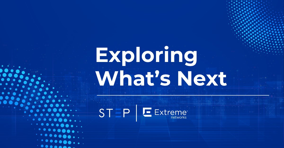 STEPcg's tweet photo. The future of enterprise connectivity is AI-driven.

The STEP team is heading to Orlando, Florida, from May 4-7 for Extreme Connect. We'll be exploring the latest advancements in secure, unified cloud networking—will you be there? Reach out to connect with our team on-site. https://t.co/NAuFEPQM1v