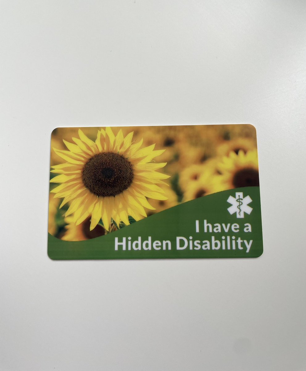 Not all disabilities are visible- but they are still real.🌻

Our Hidden Disabilities Awareness Card helps you quietly show you may need extra time, space, or support- without having to explain.

#HiddenDisabilities #IDCards #TheCardProjectUK #DisabilityAwareness