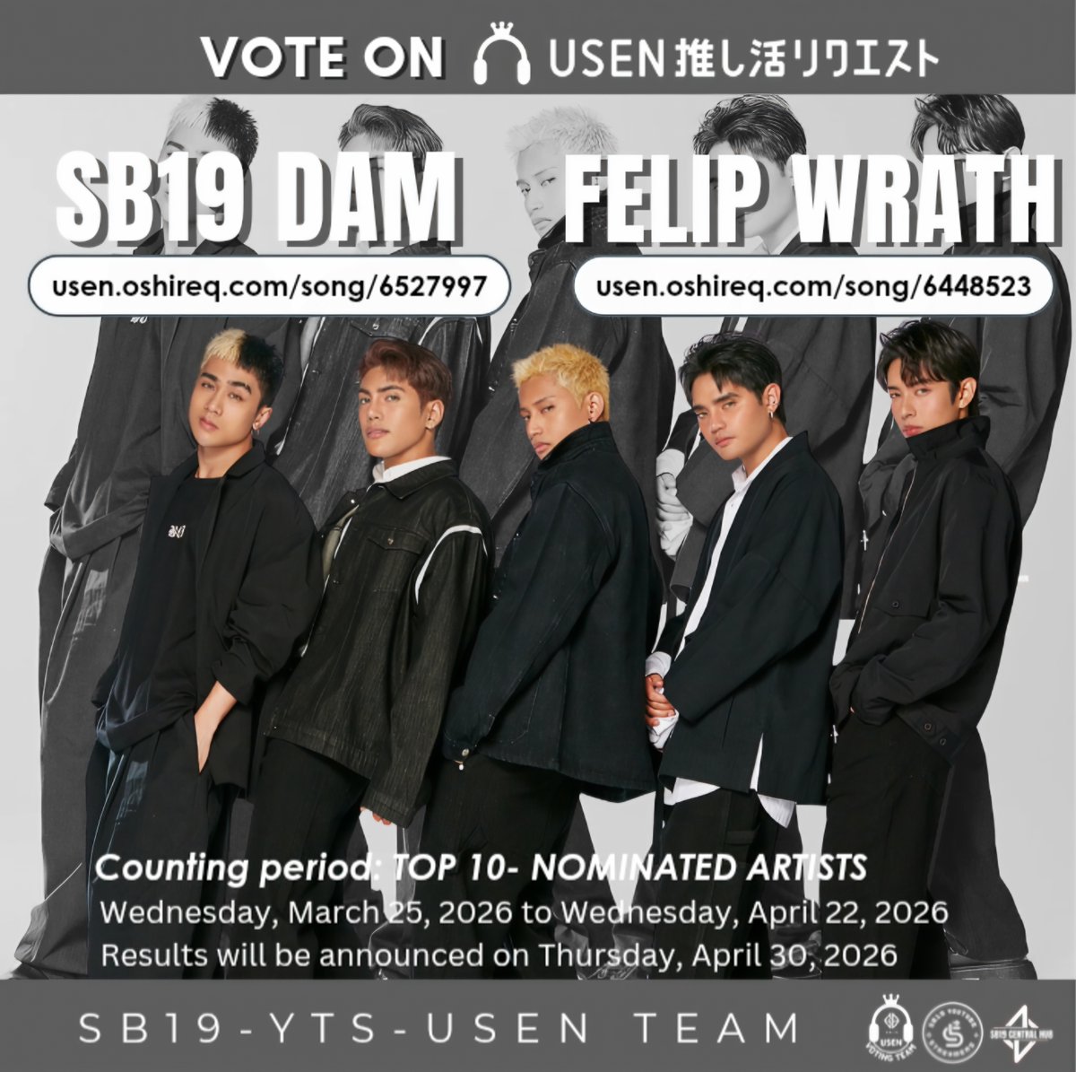 SB19 USEN TEAM tweet media