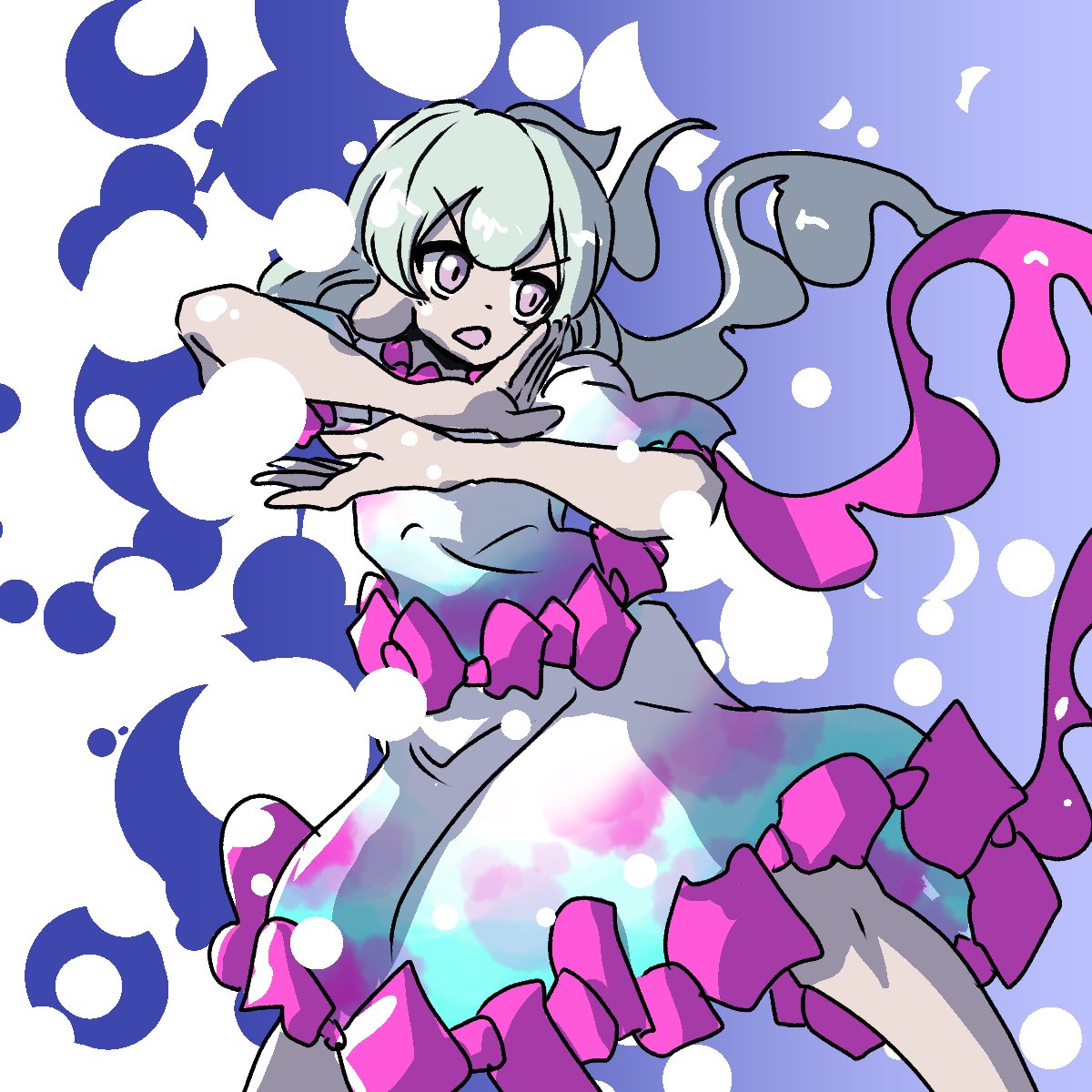 #深夜の真剣お絵描き60分一本勝負