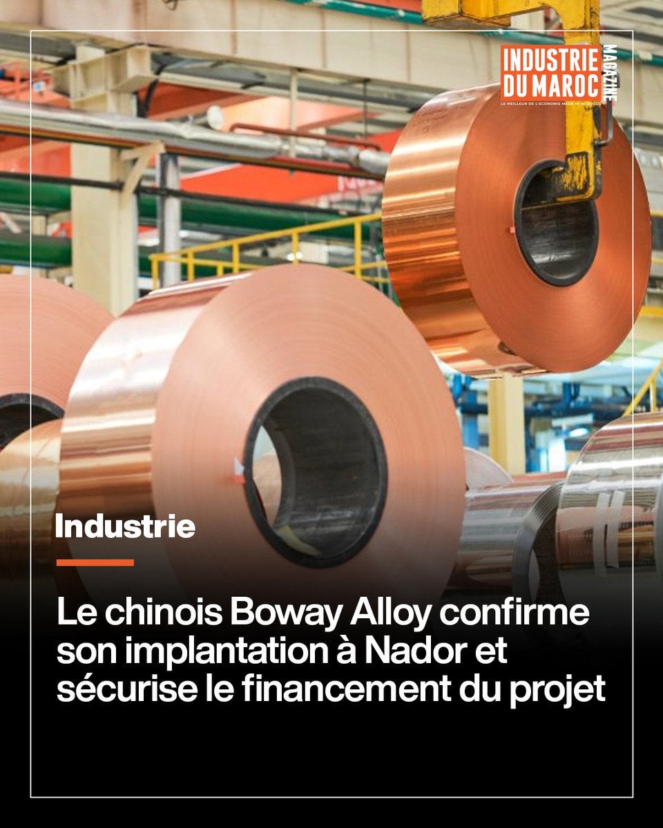 Industrie du Maroc Magazine tweet media