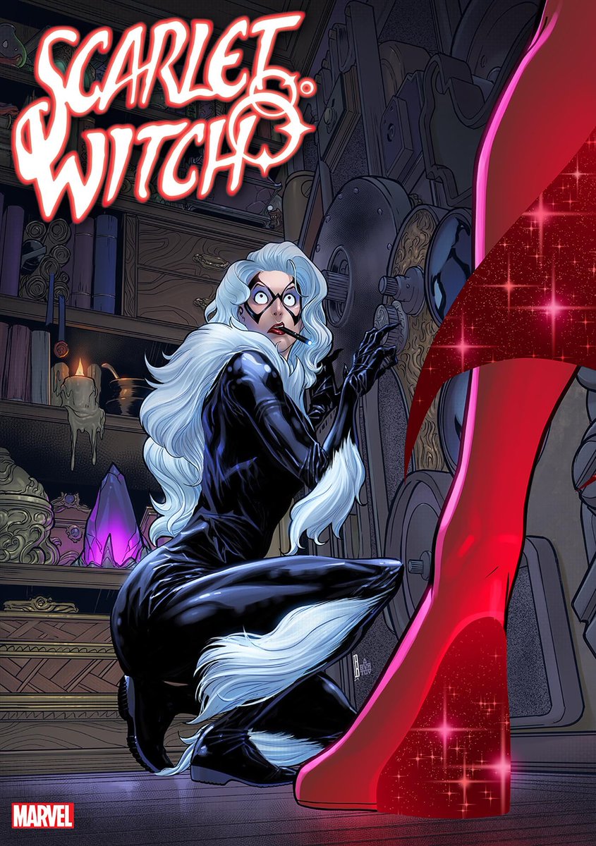 House0fWanda's tweet photo. Black Cat day #marvelrivals https://t.co/LXuZjmnDr2