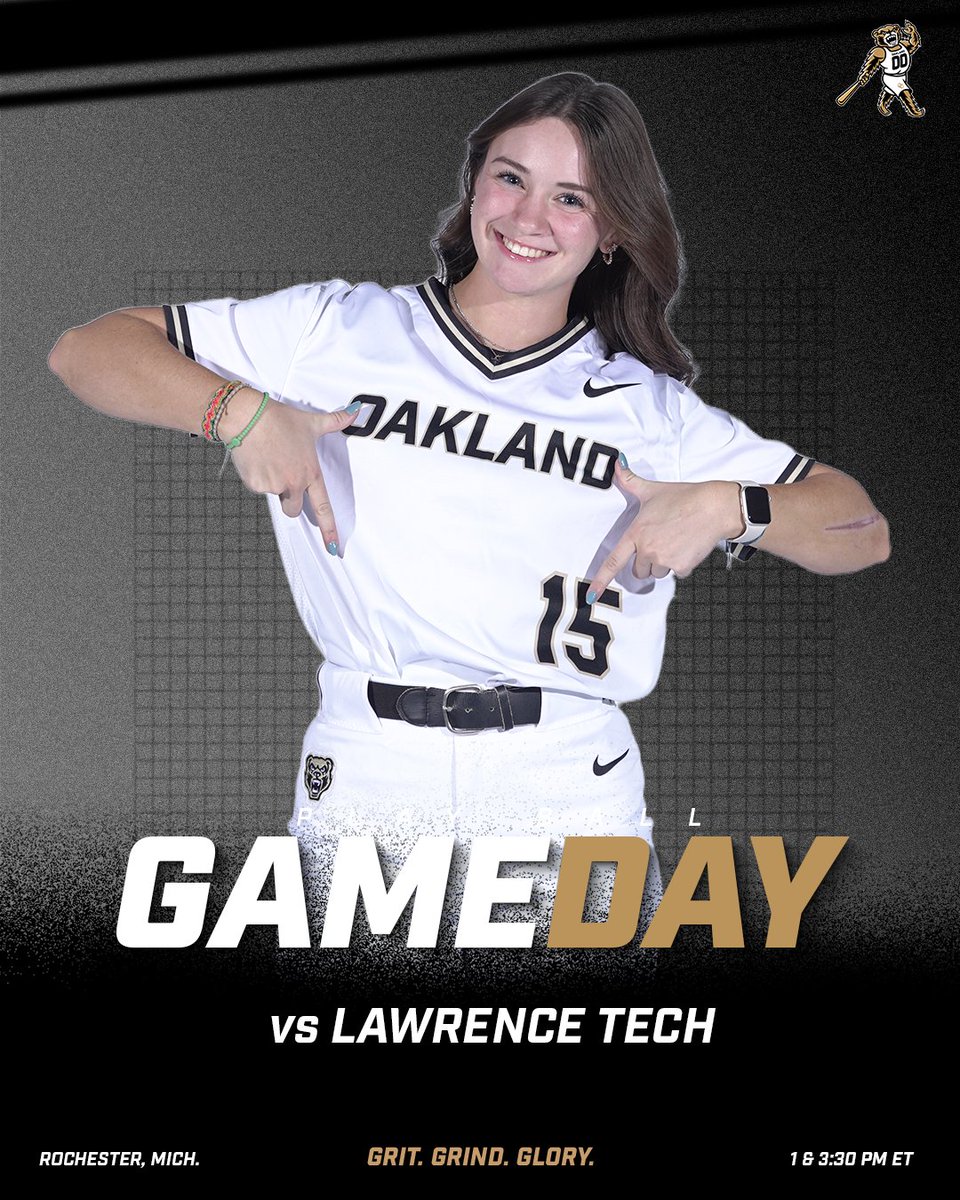 It's good to be home!

📍 OU Softball Field
🕑 1 &amp; 3:30 PM
🆚 Lawrence Tech
📊 tinyurl.com/4tadtt8e