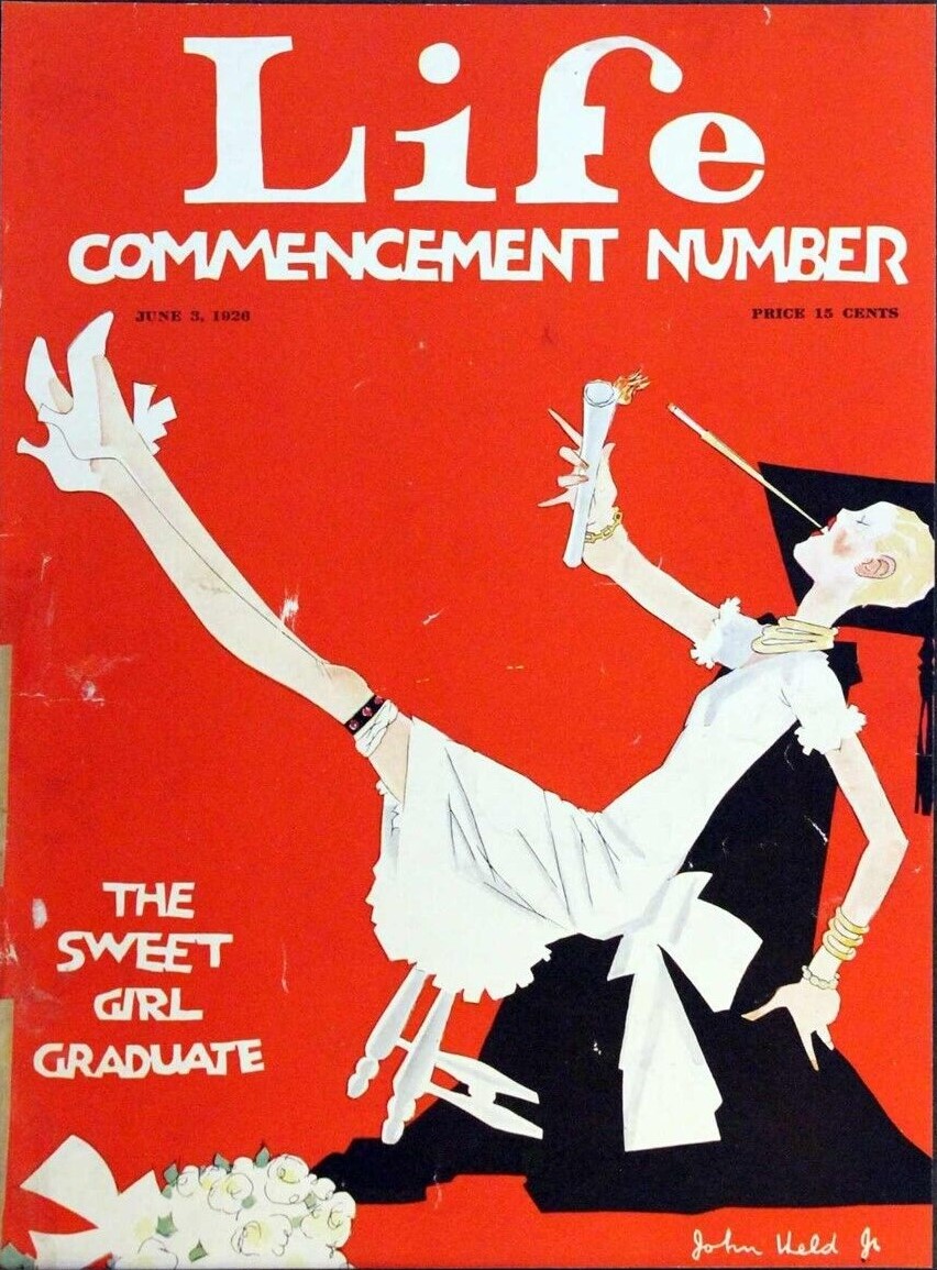 bckomix's tweet image. John Held Jr. Life covers (late 1920s)