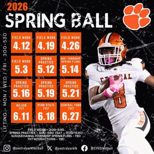 Central York Football tweet media