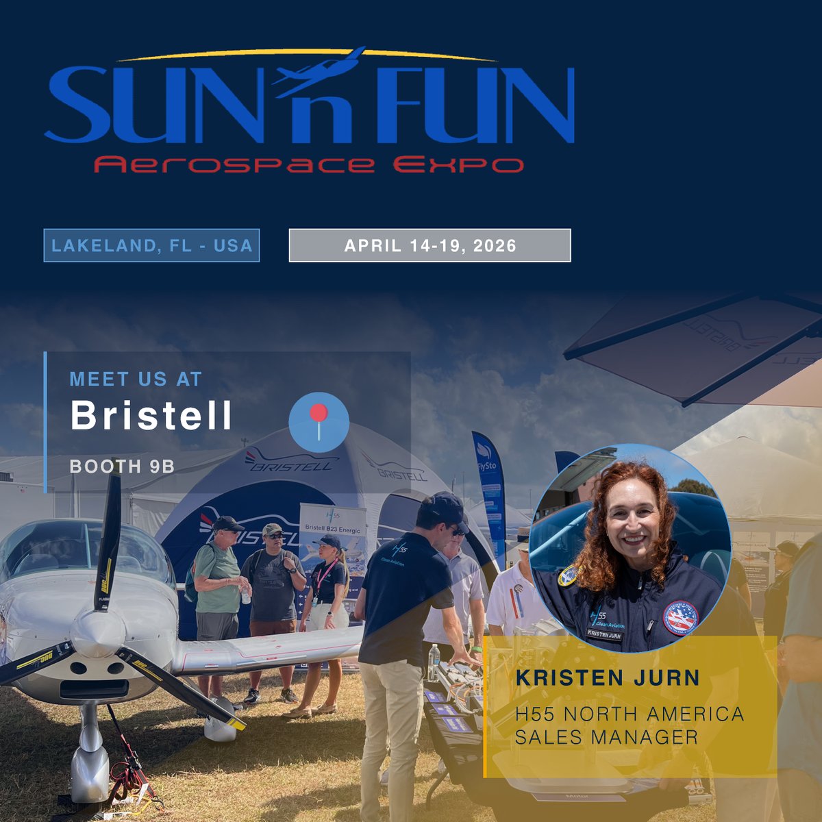 H55aEro's tweet image. 𝐖𝐞’𝐫𝐞 𝐡𝐞𝐚𝐝𝐢𝐧𝐠 𝐭𝐨 SUN 'n FUN 𝐀𝐞𝐫𝐨𝐬𝐩𝐚𝐜𝐞 𝐄𝐱𝐩𝐨! ✈️

This year, we’re doing things a little differently — we won’t have any aircraft on display ✈️❌, as we are heading to Aero 2026 in Germany next week.  🇩🇪