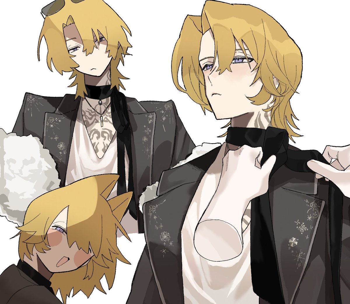 hikihera's tweet image. when I look at luca fanart, it sometimes looks like Whitney and I actually start to drool like a starved vampire, yes I wna bite that